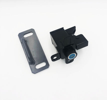 Hitachi Excavator Lock Black Engine Hood Lock For ZAX6070