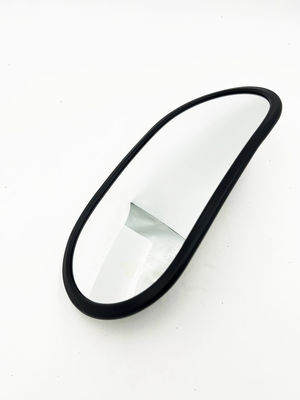 Universal Elliptical Rearview Mirror Excavator Spare Parts Black