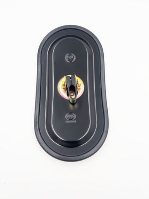 Universal Elliptical Rearview Mirror Excavator Spare Parts Black
